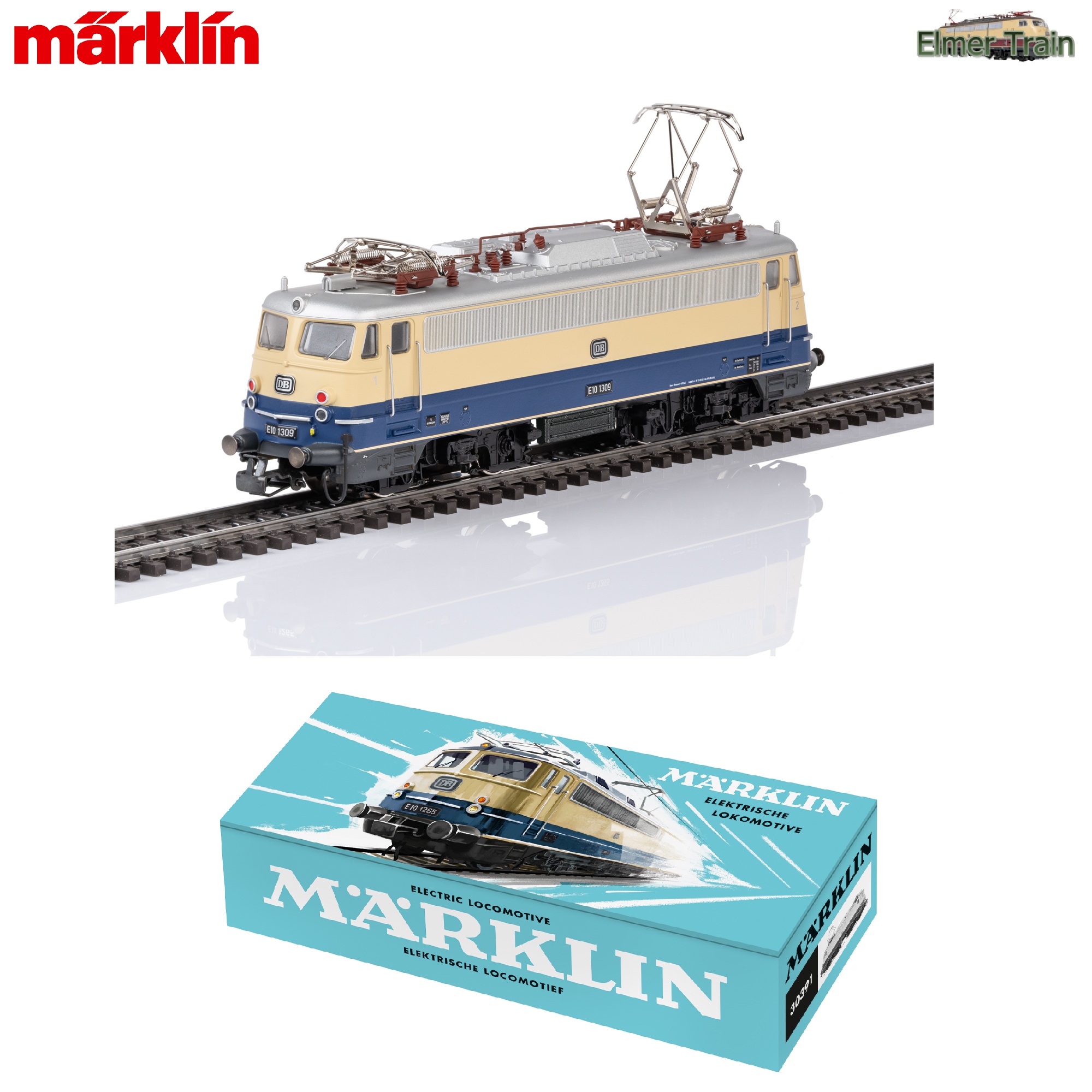 【予約】EL E10 1309 Rheingold DB Ep3 mfx 復刻仕様レトロモデル サウンドなし