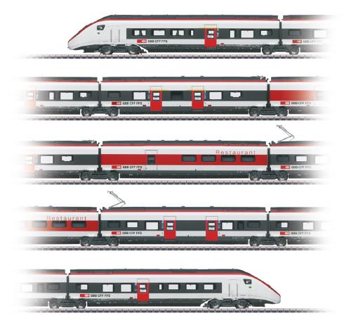 【予約】Giruno ドイツ乗り入れ編成 基本セット SBB Ep6 mfx Sound