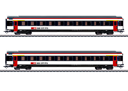 EW-IV 客車 2輌セット 新塗装 SBB Ep6