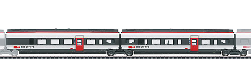 【予約】Giruno ドイツ乗り入れ編成 増結セット3 SBB Ep6