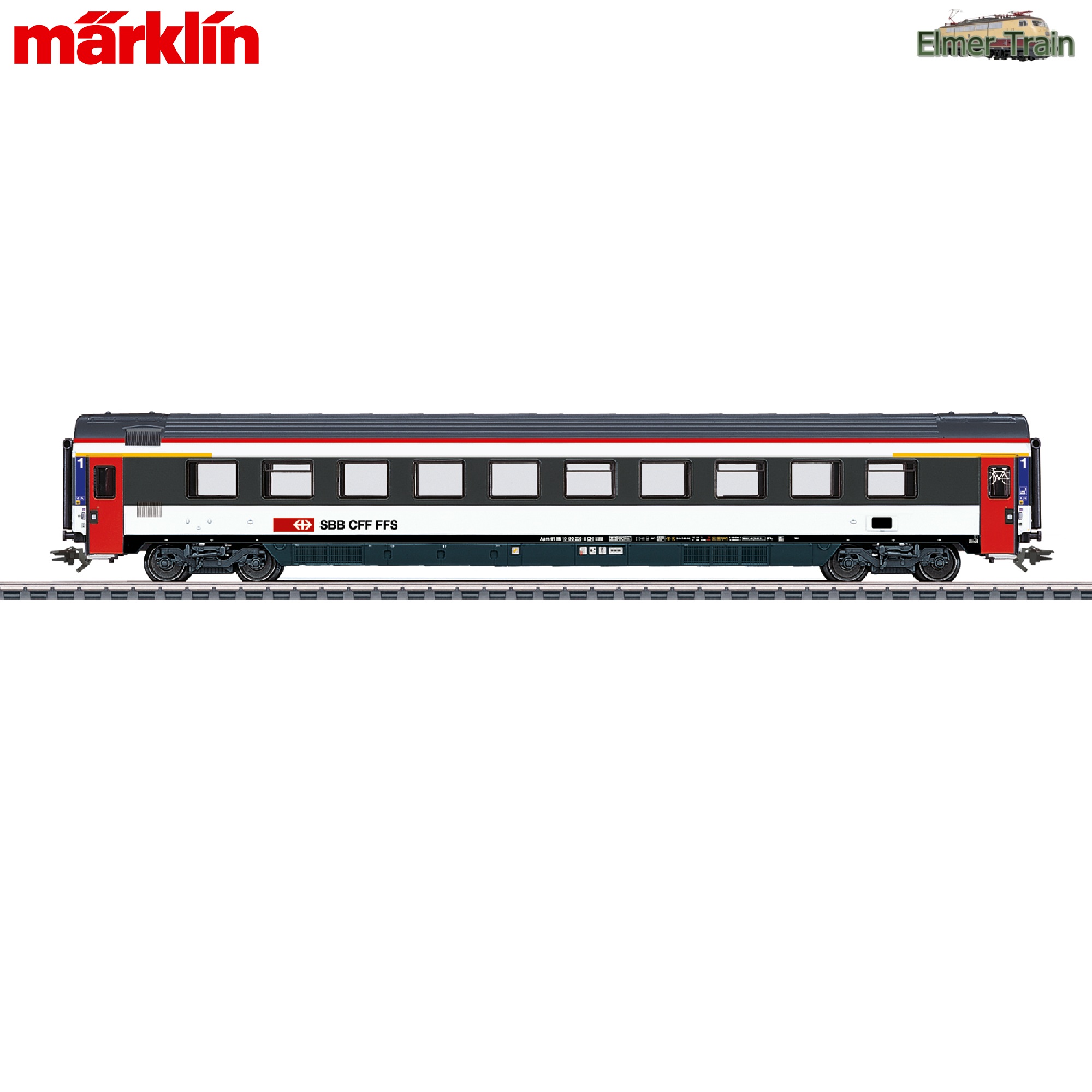 【予約】Type Apm 1等客車 赤扉 新塗装 SBB Ep6