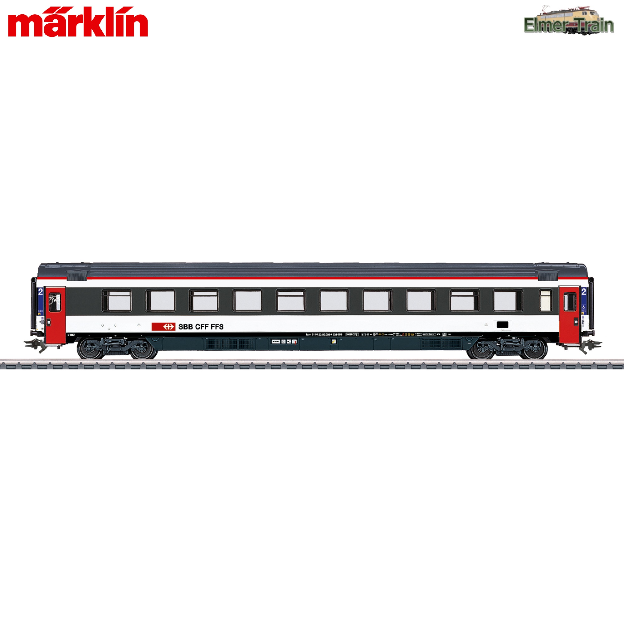 【予約】Type Bpm 2等客車 赤扉 新塗装 SBB Ep6 車番違い