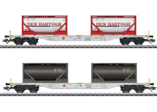 コンテナ貨車2輌セット AAE Ep6