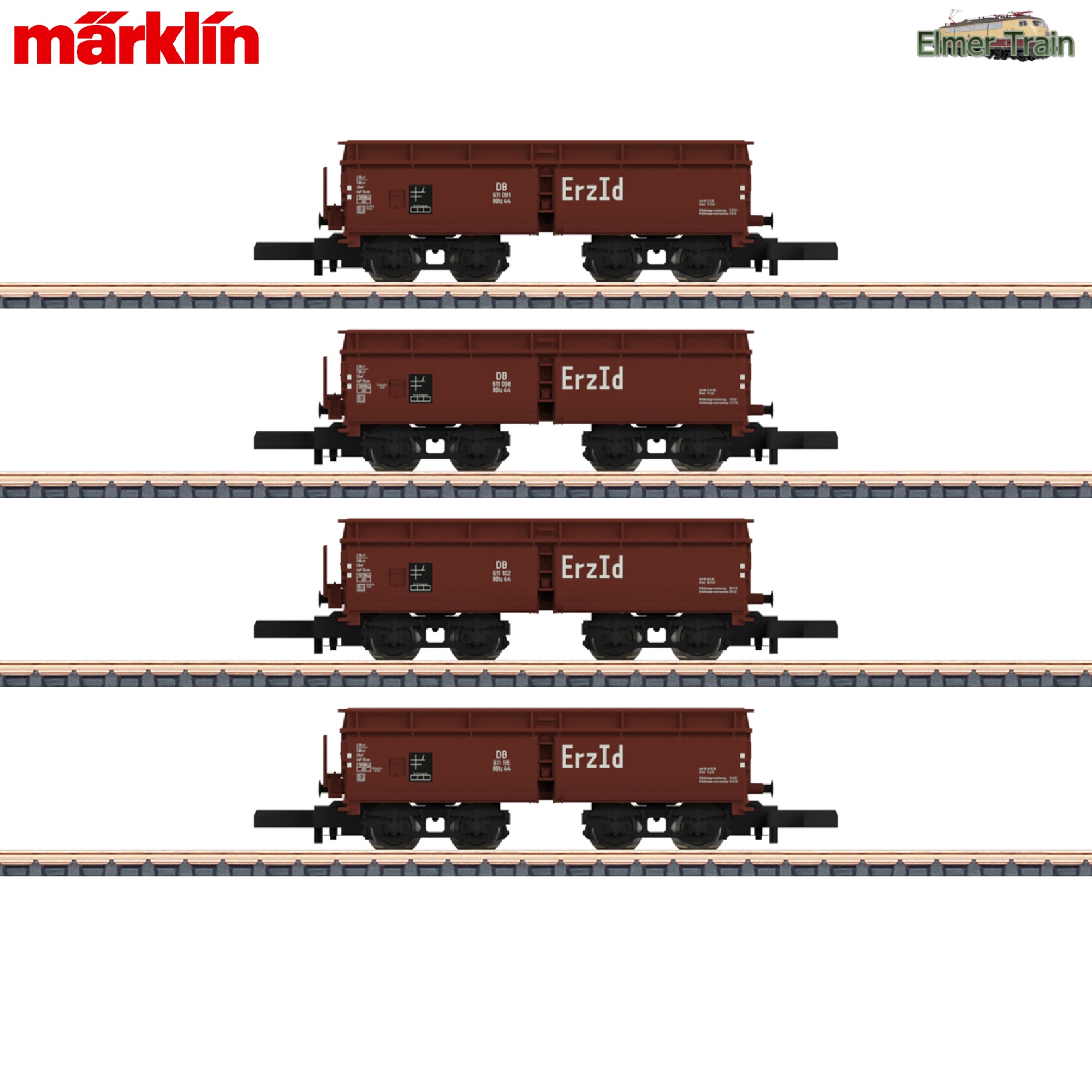 【予約】type OOtz 44 ホッパー貨車 4輌セット DB Ep3