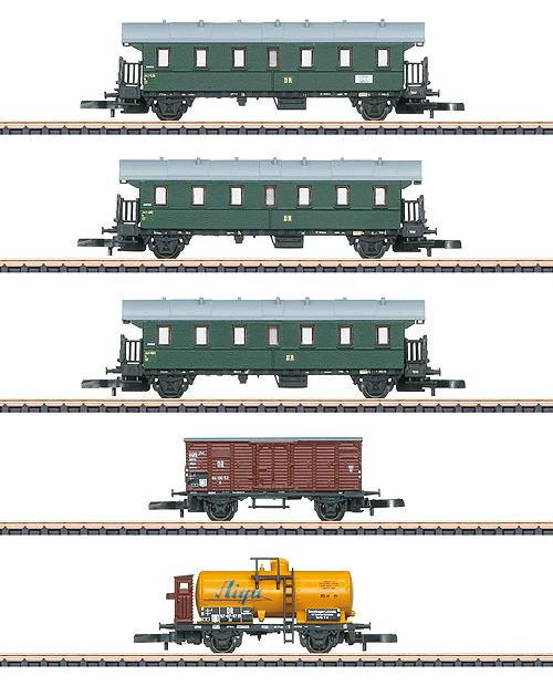 リューゲン島 混合列車5輌セット DR Ep3