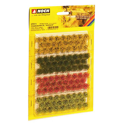 咲いている花 4色セット 草丈9mm 104個 HO/N/Z