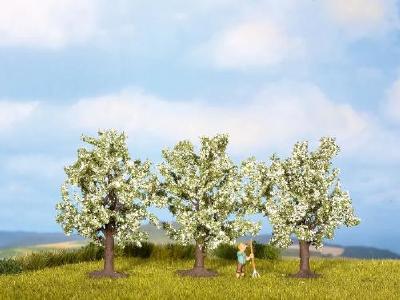 (HO)花咲く果樹 3本 高さ8cm