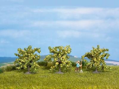 (HO/N)レモンツリー 3本 高さ4cm