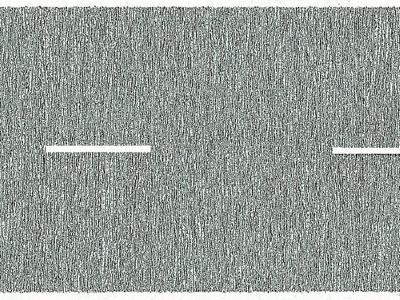 田舎道(グレー) 2ロール 100x2.9cm N