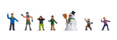 (N)雪の中の子供たち