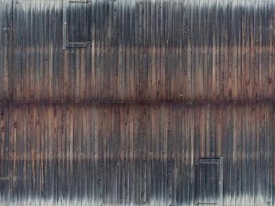 テクスチャー厚紙シート(風化したウッドウォール) 25x12.5cm HO