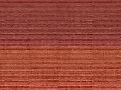 テクスチャー厚紙シート(うろこ屋根タイル赤) 25x12.5cm N