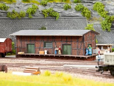 (HO)貨物倉庫 Tannau 　20.3x10x7.3cm