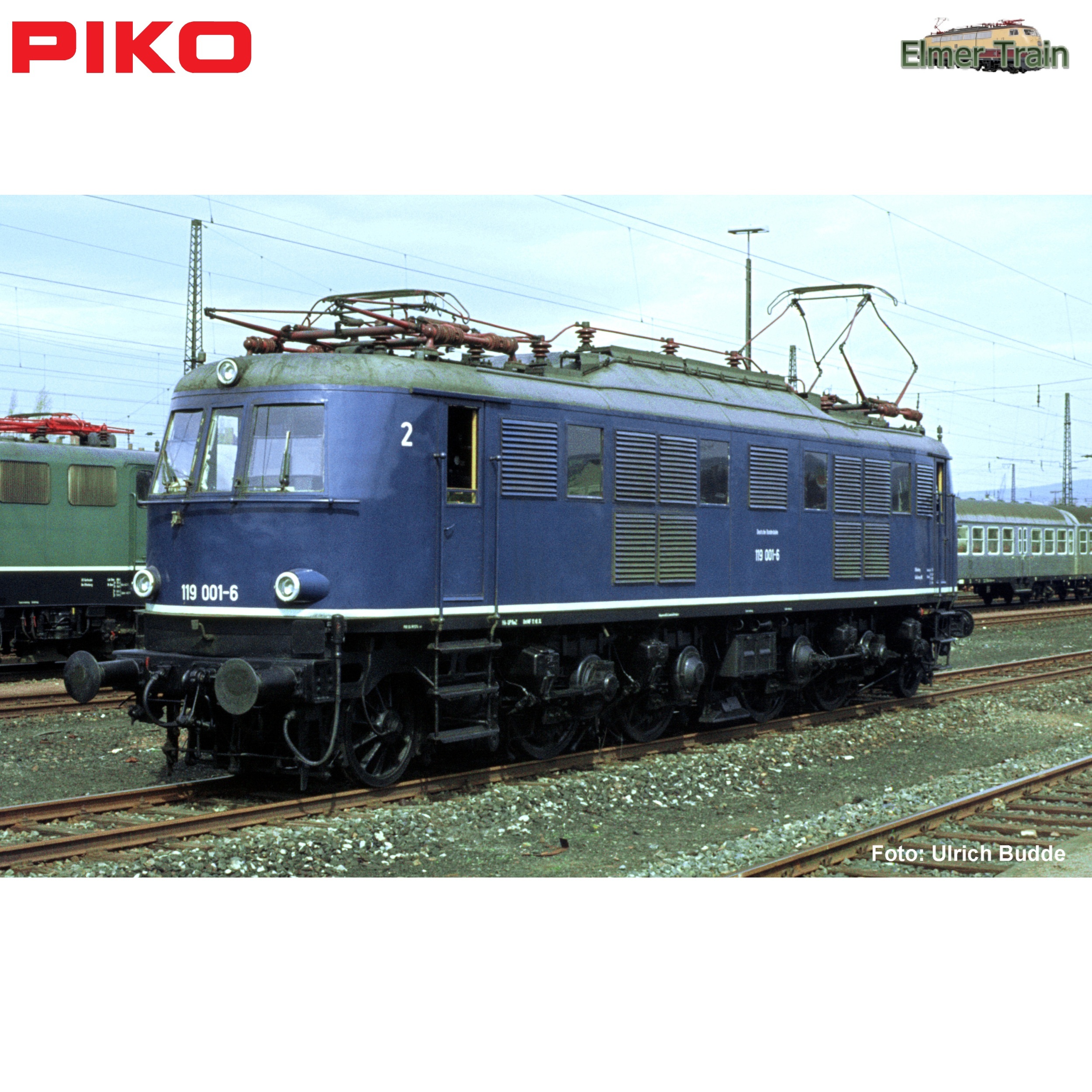 【予約】EL BR 119 ブルー DB Ep4 DCC Sound