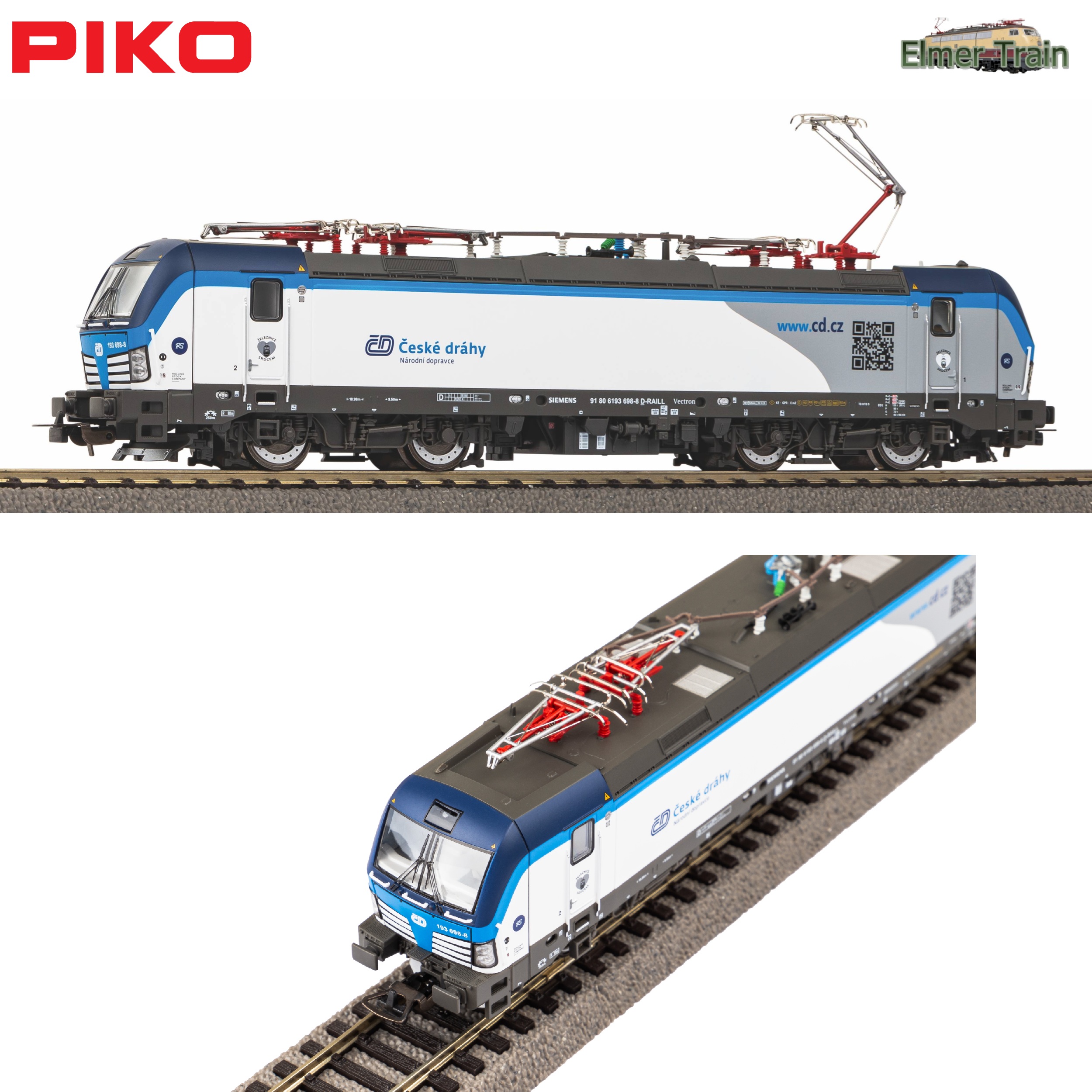 EL Vectron BR 193  QRコード CD Ep6 DCC Sound