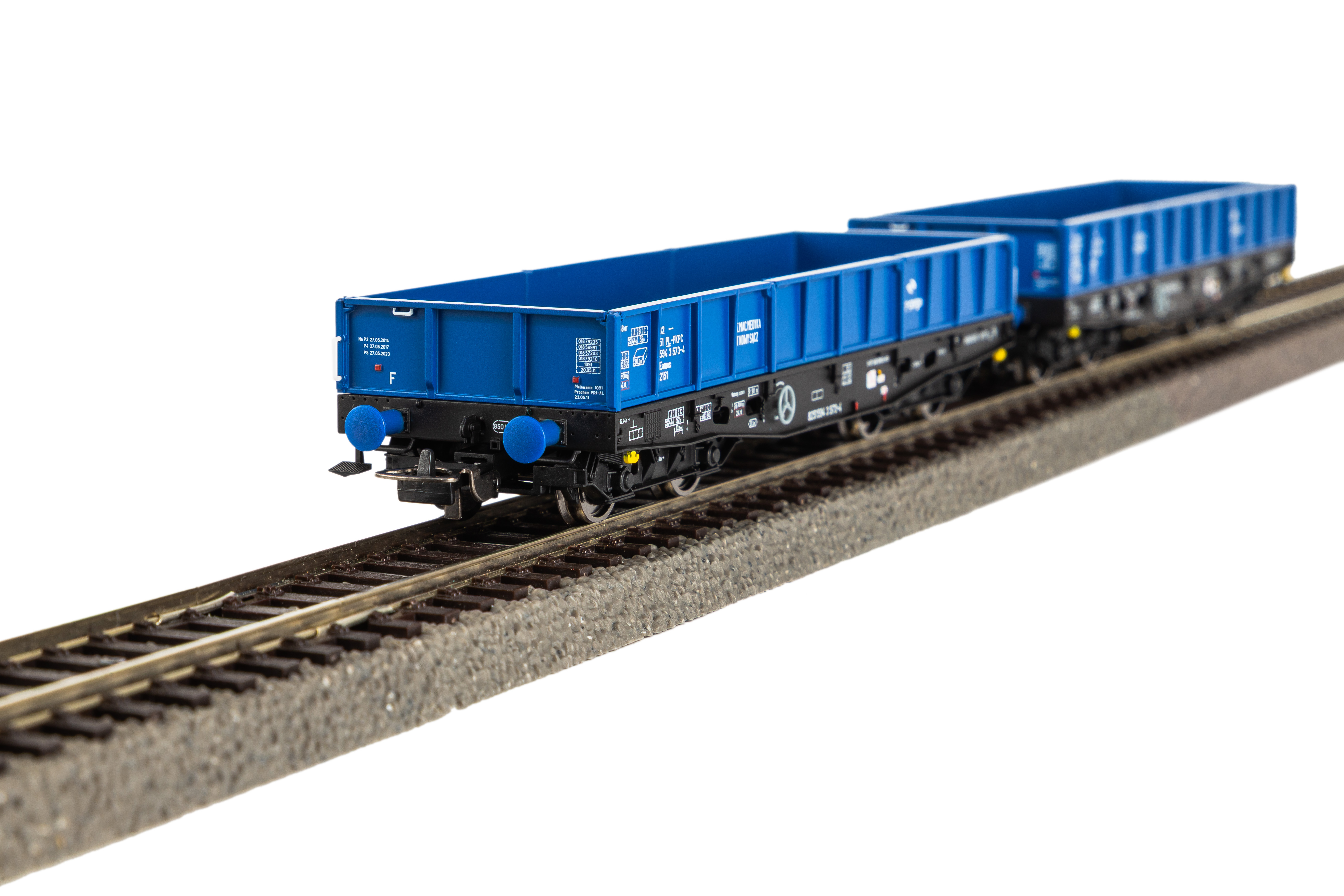 【予約品】無蓋貨車 2輌セット PKP Cargo Ep6