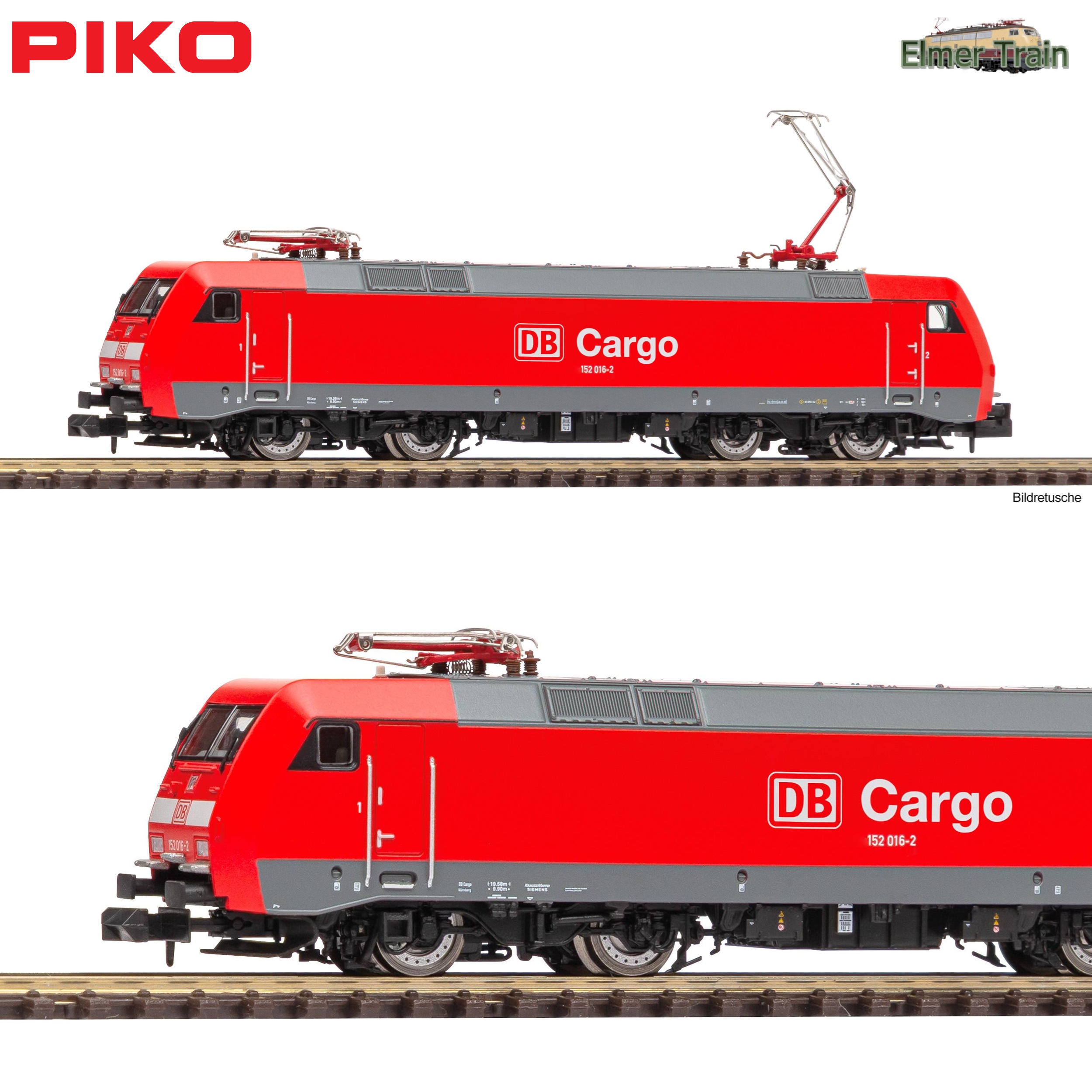 【予約】(N) EL BR 152 Verkehrsrot DB Cargo Ep5