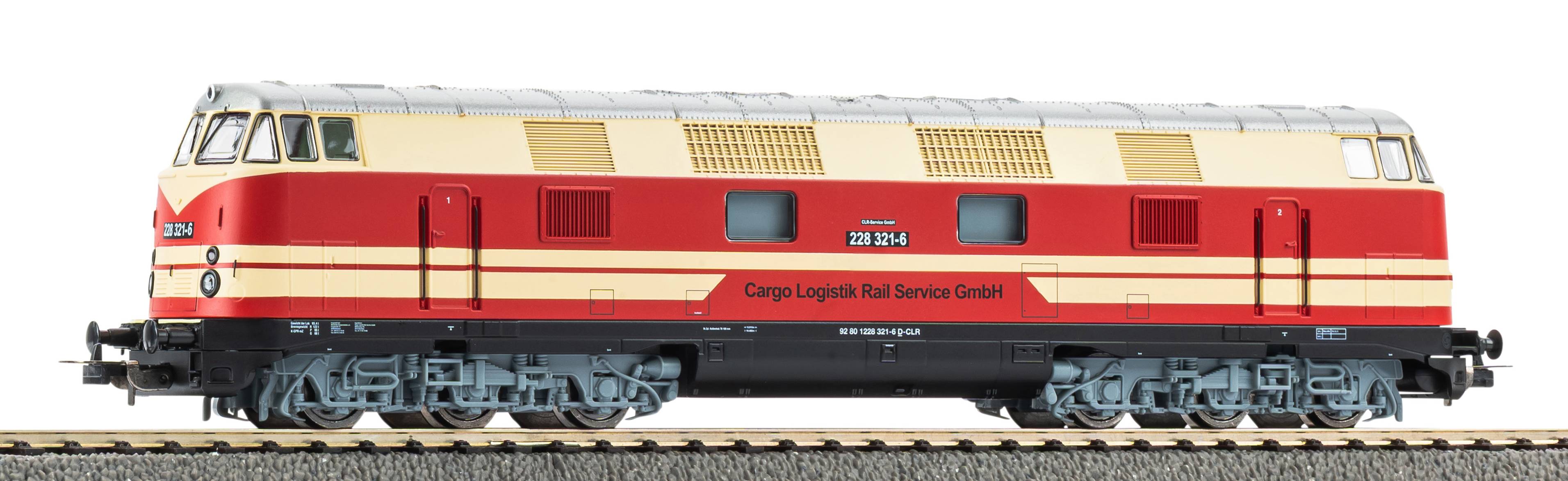 【予約品】AC仕様 DL BR 228 6軸タイプ Cargo Logistic Rail Ep6 DCC Sound