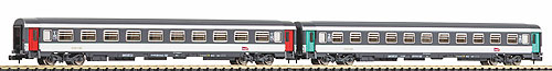 Corail 客車 1等+2等 コンパートメント2両セット SNCF Ep6
