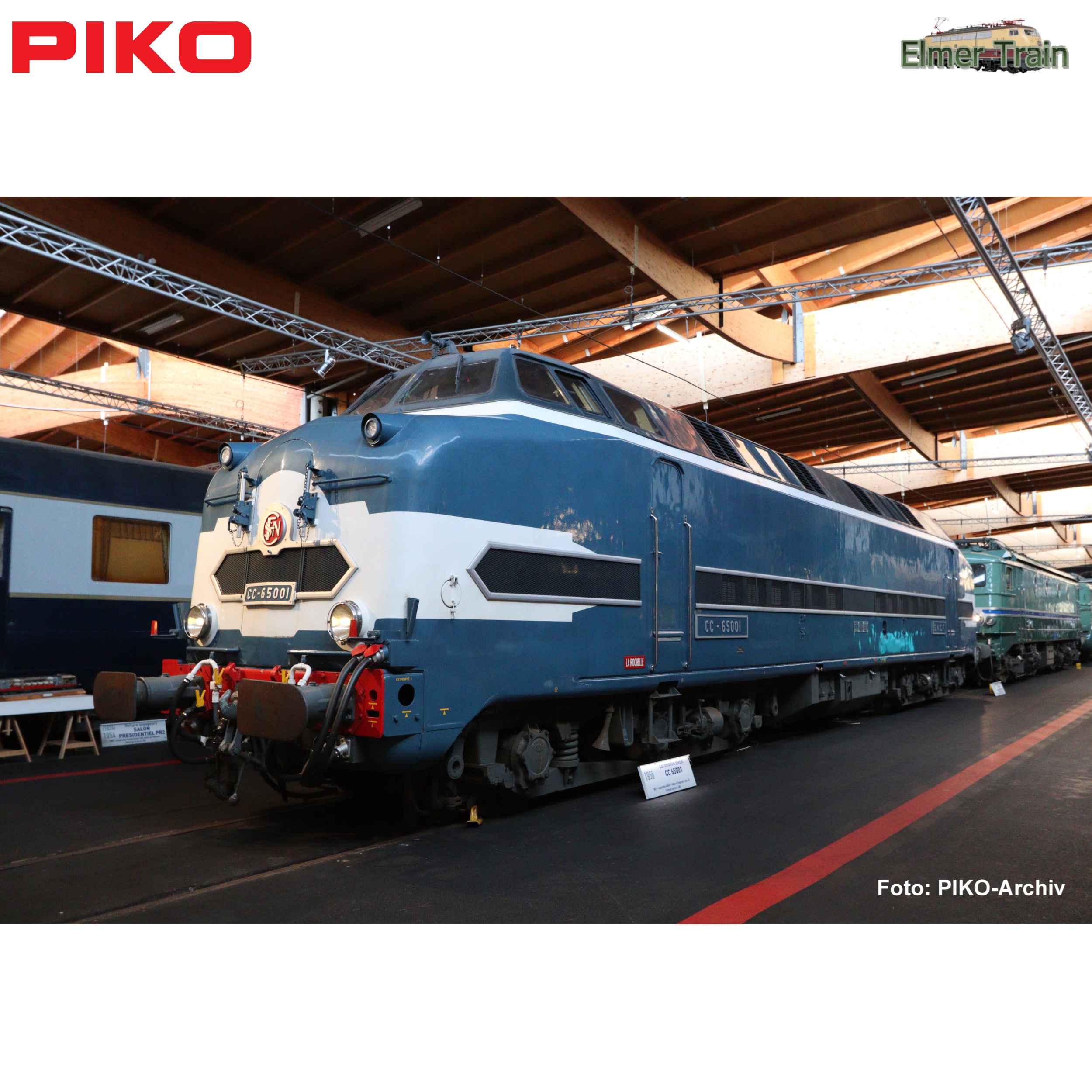 【予約】DL CC 65000 ミュールーズ鉄道博物館保存機 SNCF Ep3