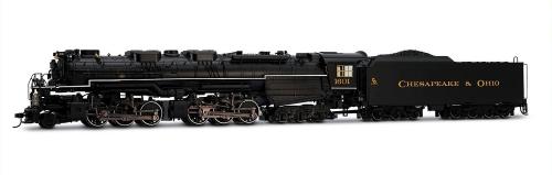 SL C&O class 2-6-6-6 Allegheny #1601 DCC Sound