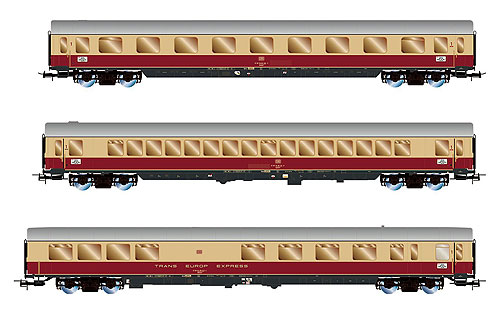 TEE Bavaria 客車3輌セット DB Ep4