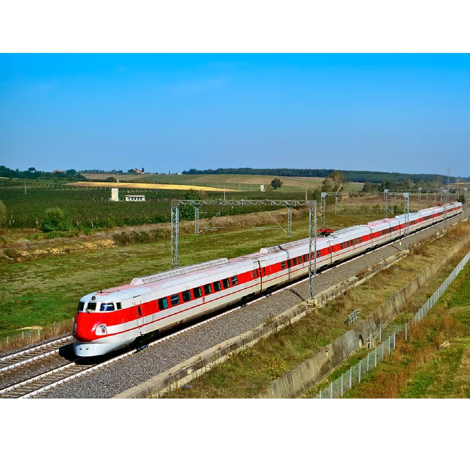 【仮予約】 ETR 450 IC 500/517Giotto ミラノ-ローマ 基本4両セット FS Ep5 DCC Sound