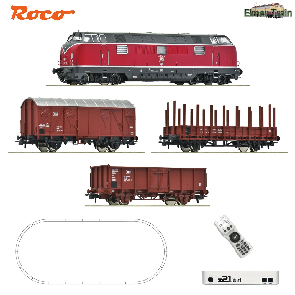 Z21 デジタルスタートセット DL BR 221 貨物列車 DB Ep4