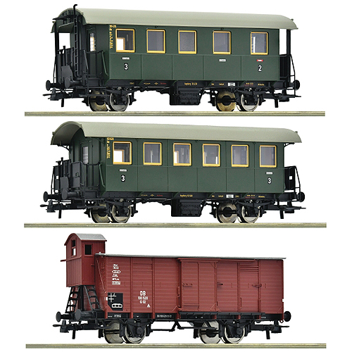 客車貨車3両セット DBローカル線 Ep3