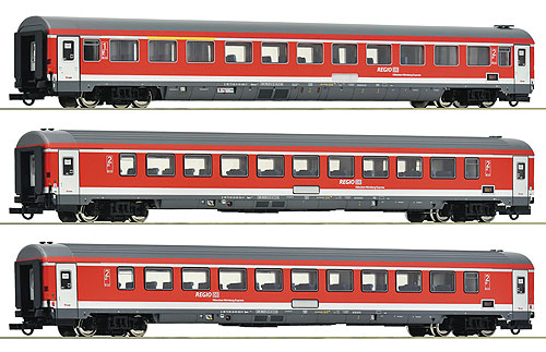 RE MNE 列車セット1 客車3輌 DBAG Ep6