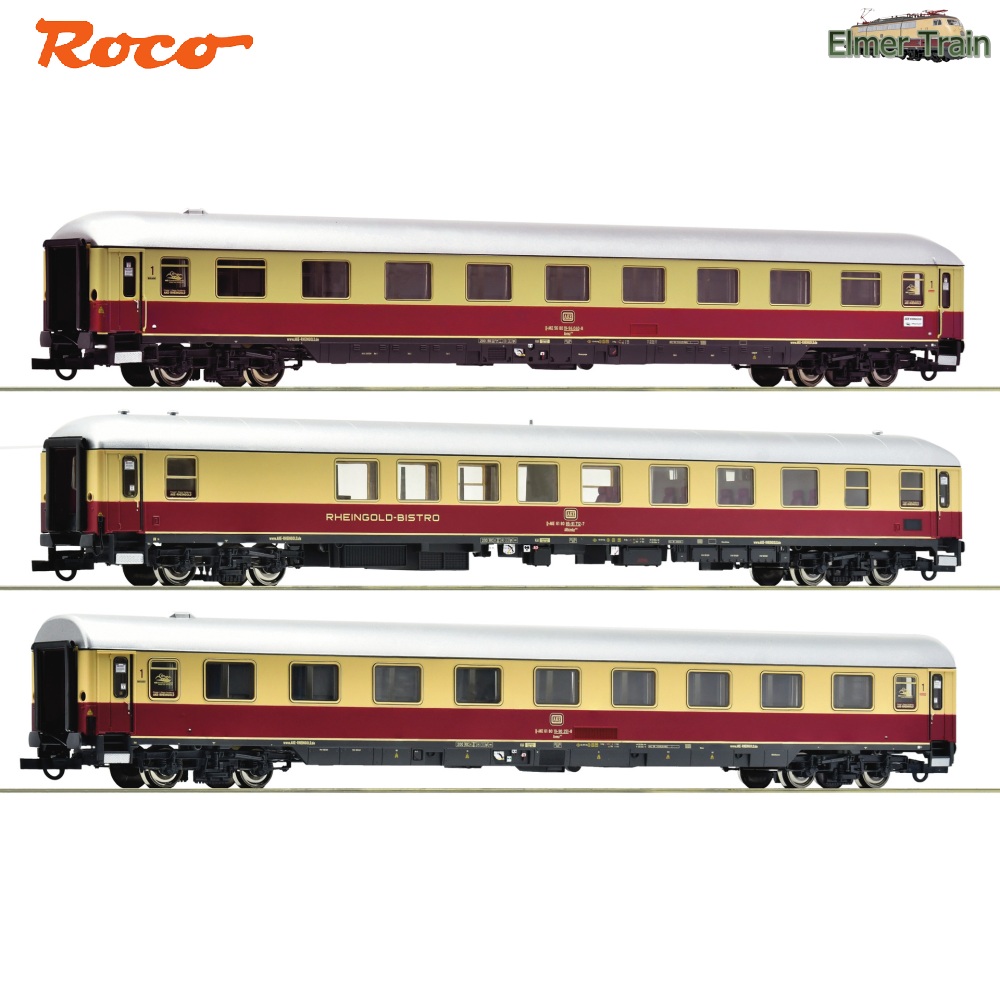 【予約】Rheingold セット3 客車3輌 ビストロコーチ入り AKE Ep6