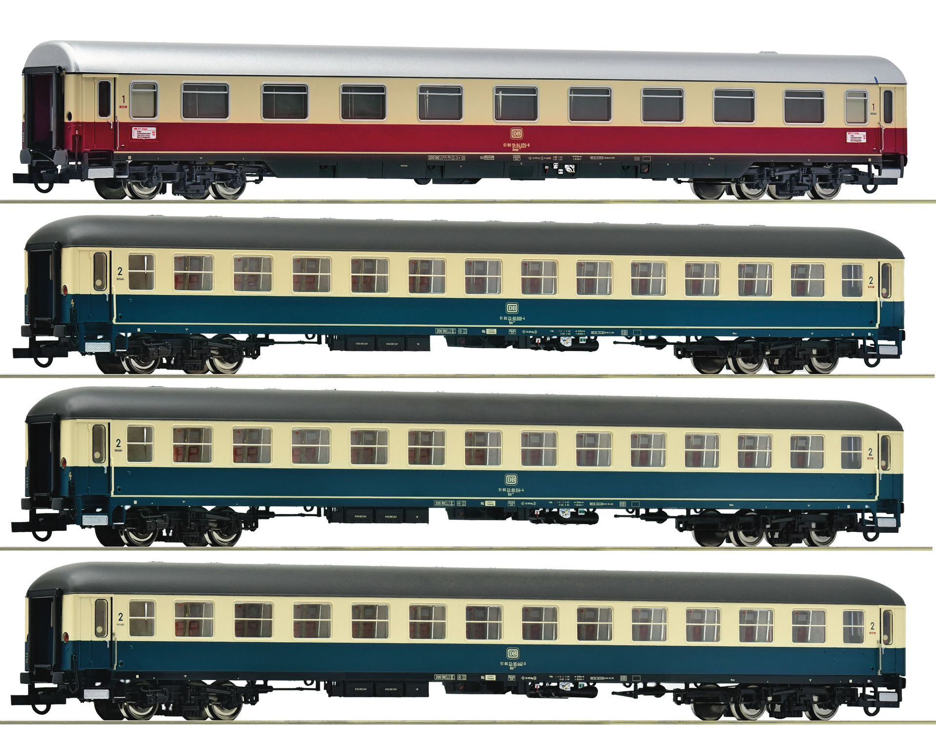 【予約】IC 511 "Chiemgau" 4輌セット DB Ep4