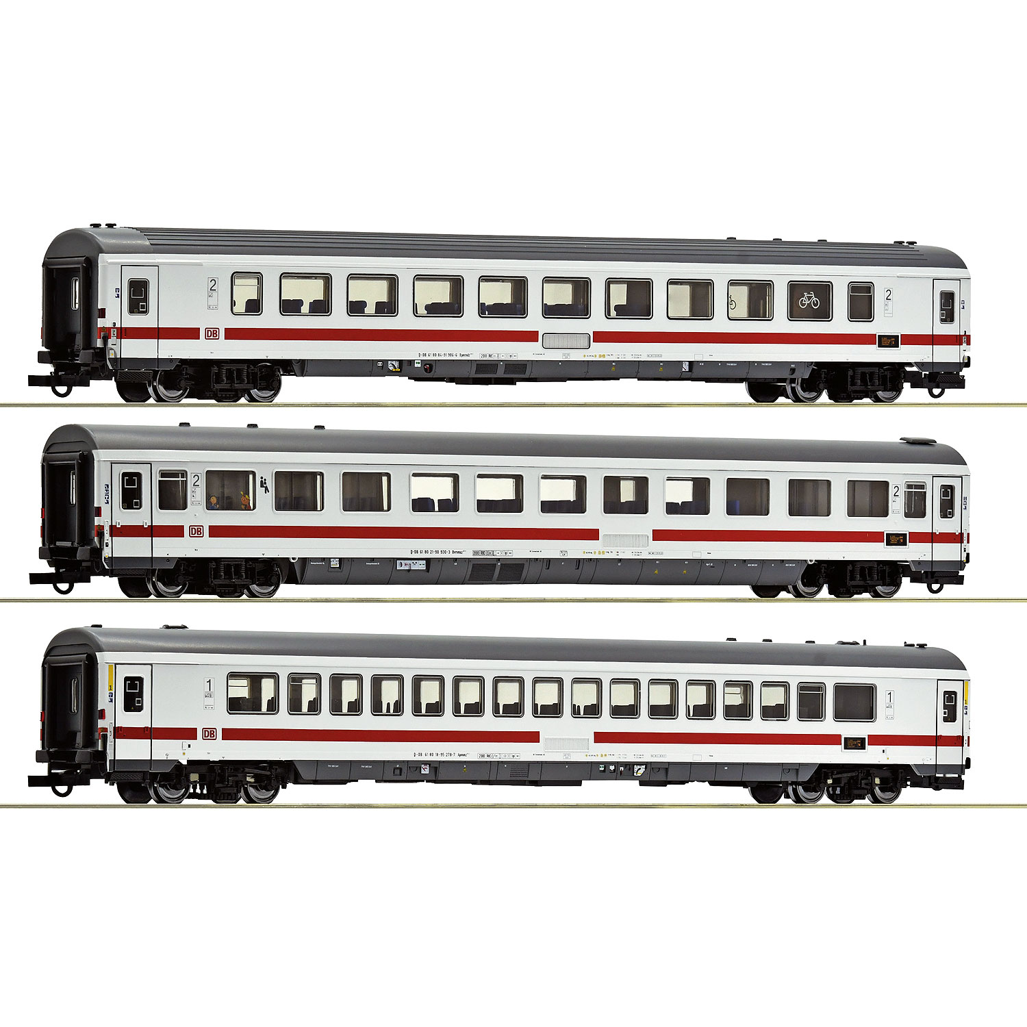 IC 2013 Allgaeu 列車セット1 オープンコーチ入り 客車3輌 DBAG Ep6