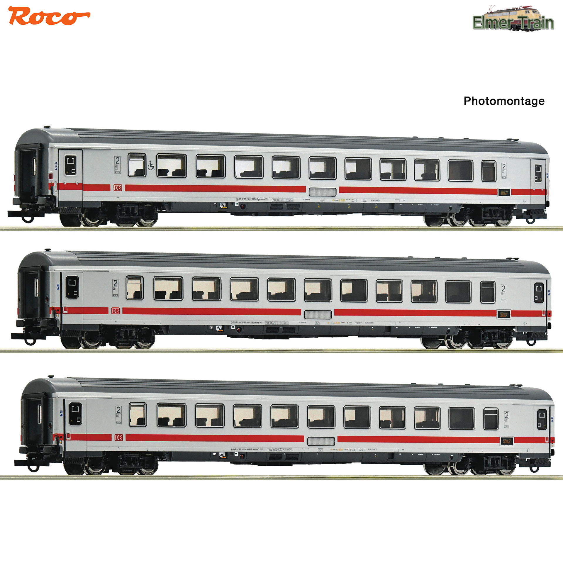 【予約】IC 2013 Allgaeu 列車セット3 客車3輌 DBAG Ep6