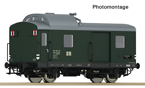 2軸荷物車 DR Ep DCC 室内灯付き