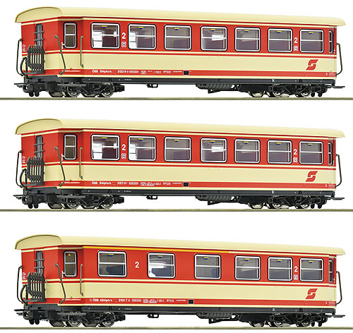 (HOe) 客車3輌セット Jaffa塗装 OeBB Ep4 Ep5