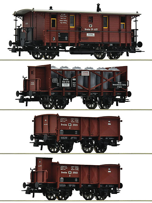 貨車4輌セット K.P.E.V. Ep1