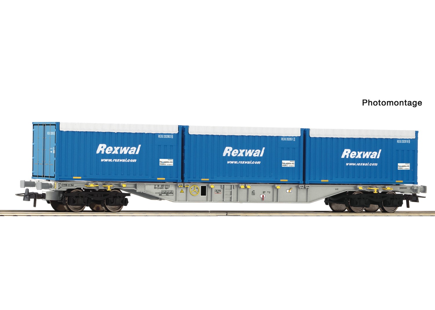 【予約】コンテナ貨車 AAE/Rexwal Ep6