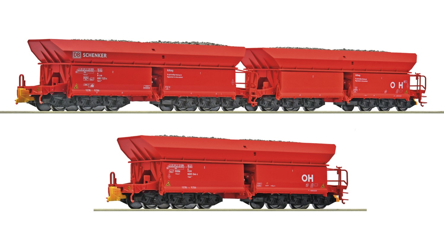 【予約】鉱石運搬ホッパー貨車 3輌セット1 DBAG Ep6