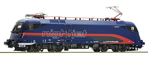 EL Taurus Rh 1116 195-9 Nightjet OeBB Ep6 DCCSound