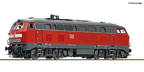 DL BR 218 421-6 verkehrsrot DBAG Ep6 DCC Sound