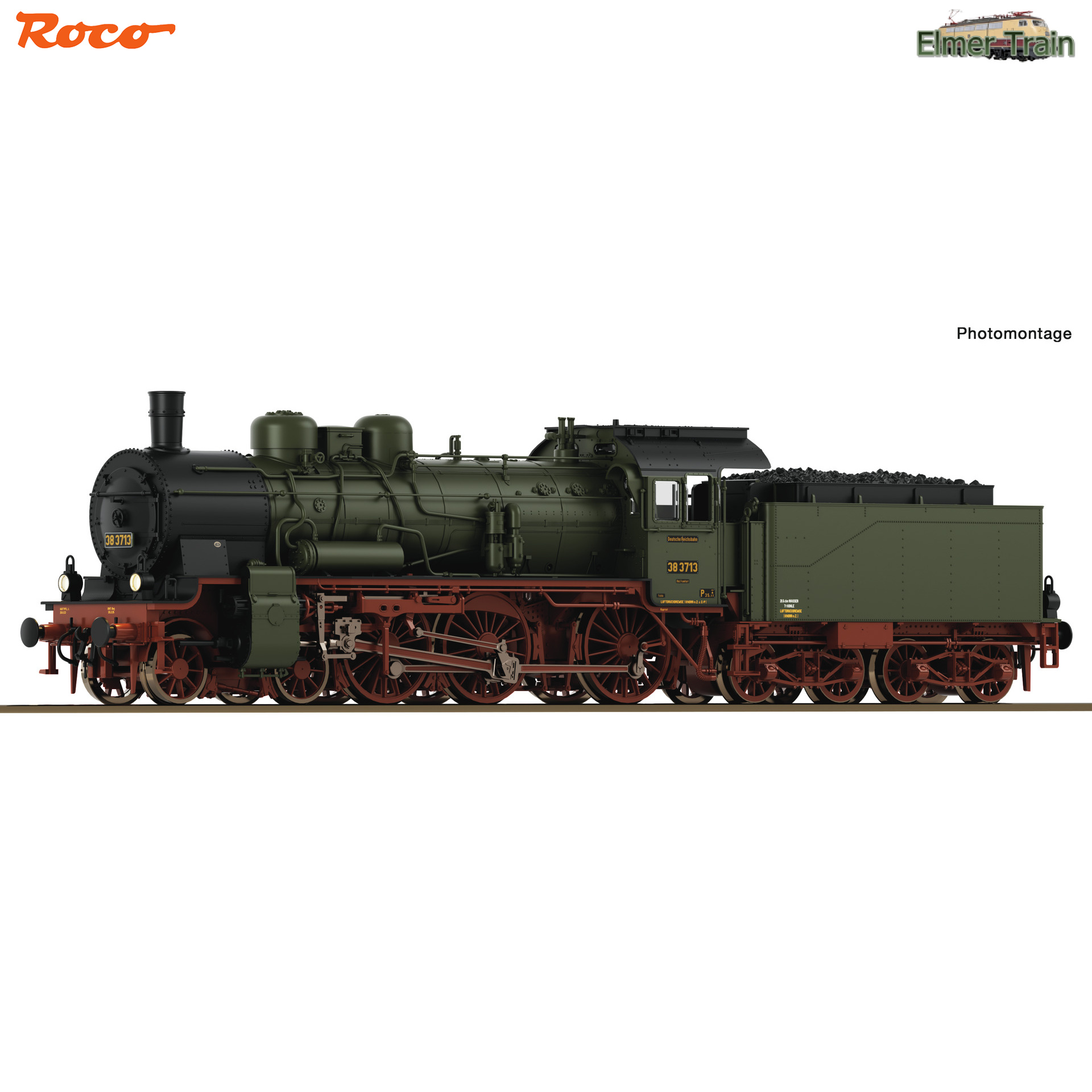 【予約】SL BR 38 3713 DRG Ep2 DCC Sound