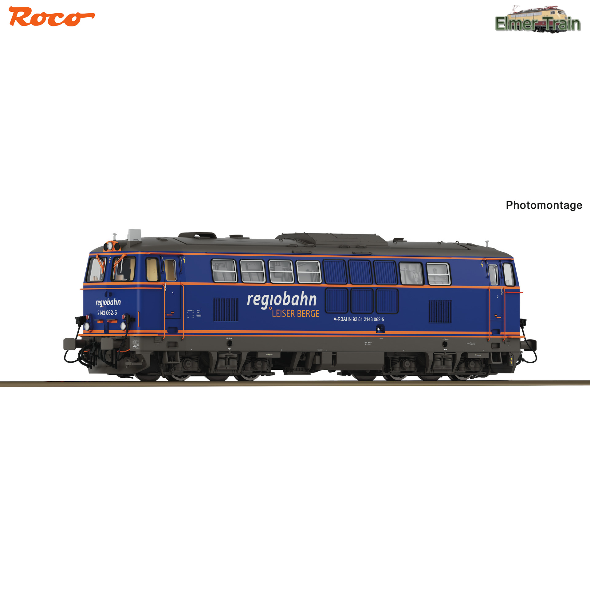 【予約】AC仕様 観光列車用 Rh 2143 062-5 Regiobahn Ep6 DCC Sound