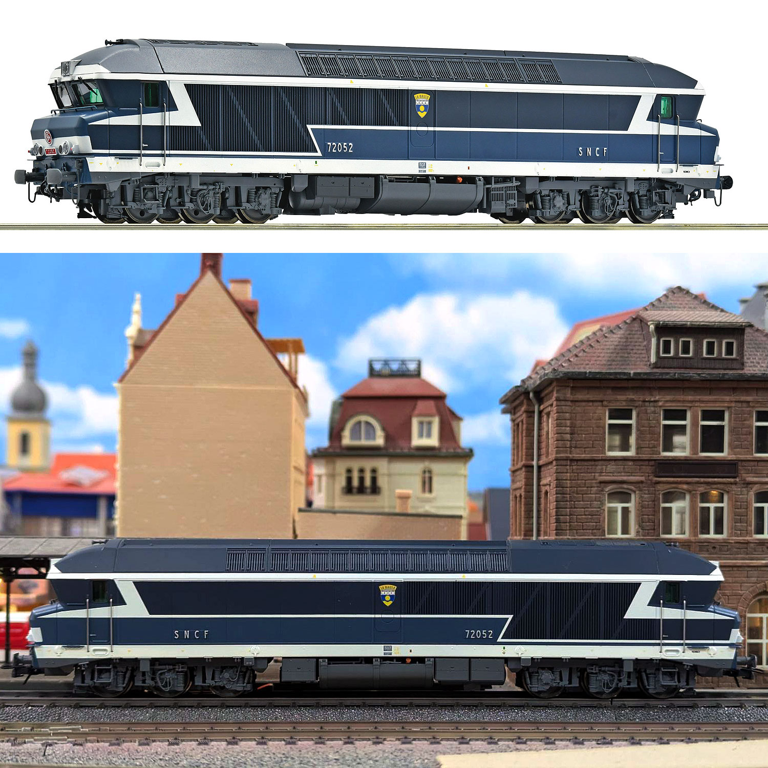 AC仕様 DL CC 72052 SNCF Ep4 DCC Sound