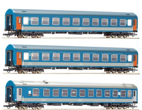 D 374/375  Vindobona/Hungaria  客車3輌セット1 MAV Ep4Ep5