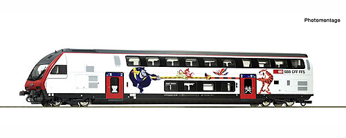 IC2020 二階建て2等制御車 SBB Ep6 DCC対応