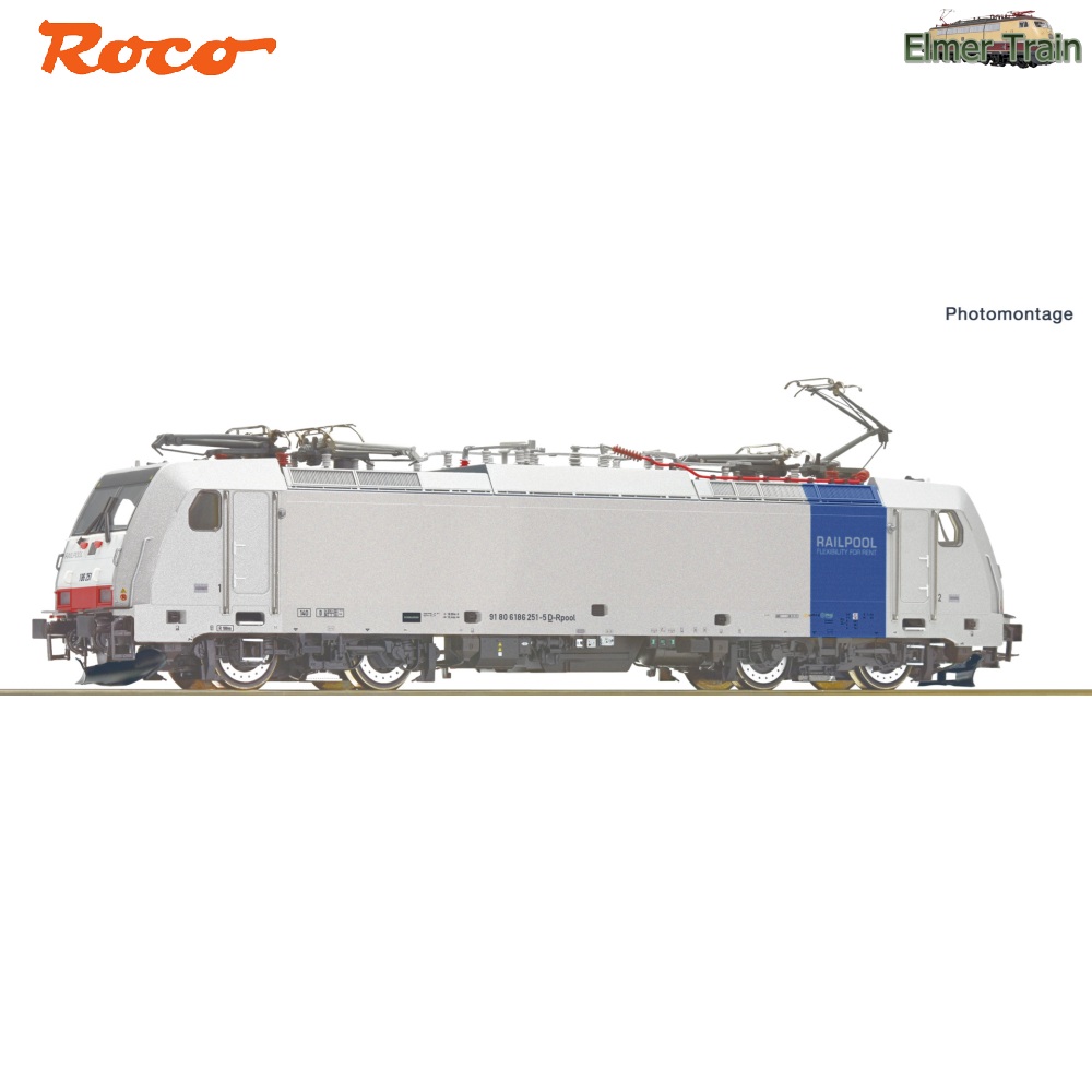 【予約】EL TRAXX BR 186 Railpool Ep6