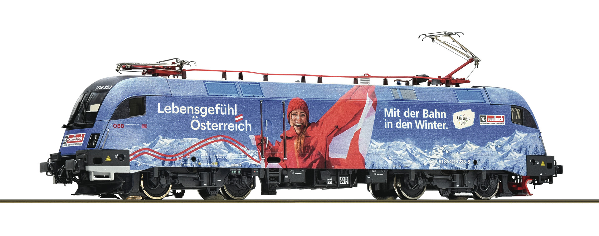 【予約】EL Taurus Rh 1116 233-8 "Winter im SalzburgerLand“ OeBB Ep6 DCC Sound