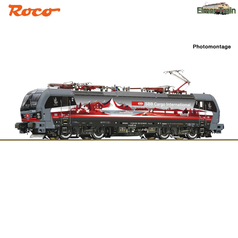 【予約】EL BR 193 Helvetia SBB Cargo Ep6 DCC Sound