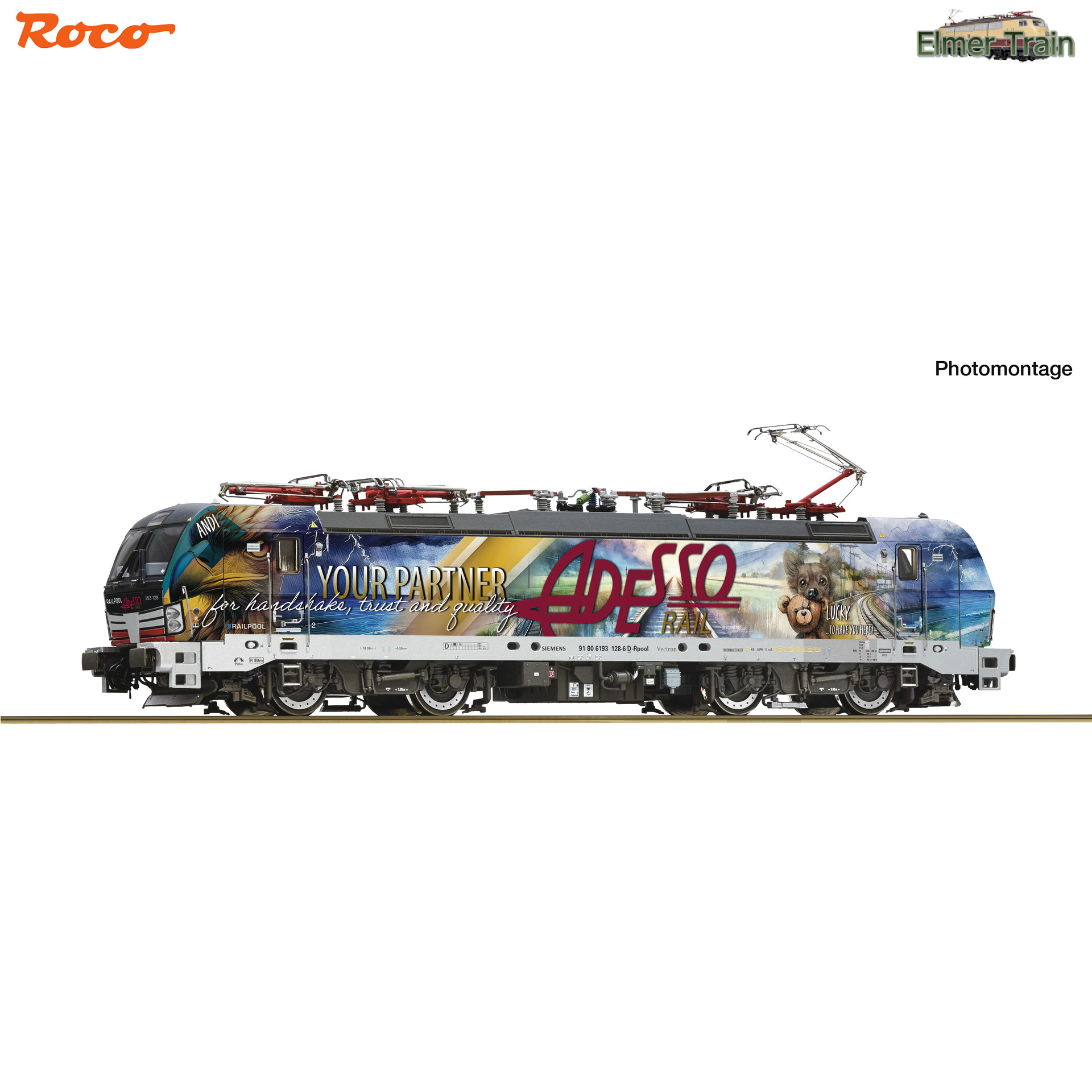 【予約】EL Vectron class 193 128-6 Railpool Ep6 DCC Sound